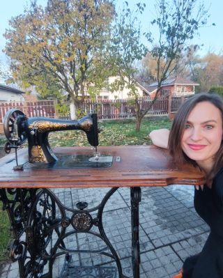 Naše krásná "nová" dekorace do ateliéru 🧵✂️♥️