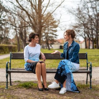 Dneska jsem si zavzpomínala, jak jsme jednu z kolekcí fotili s mojí maminkou ♥️